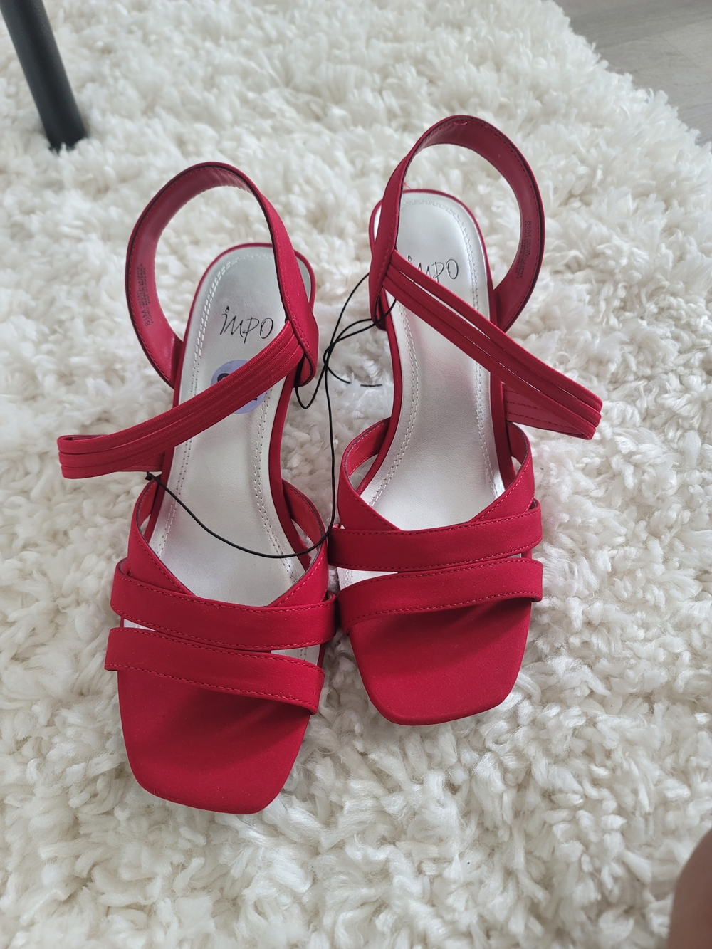 NWT Impo Red Kitten Heels - Size 8.5